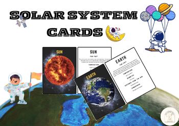 Preview of Solar System flash Cards