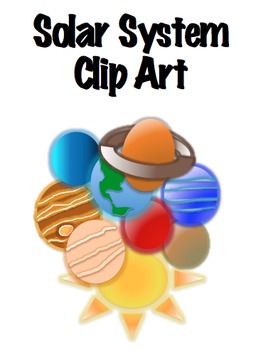 Preview of Solar System/Planet ClipArt