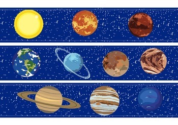 solar system bulletin board display