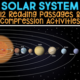 Solar System and Planets Reading Passages and Comprehensio