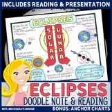 Solar and Lunar Eclipses - Astronomy Doodle Notes
