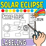 Solar eclipse 2024 cut and paste diagram