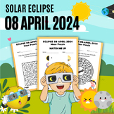 Solar system and Lunar Eclipses activities 08 april 2024 P