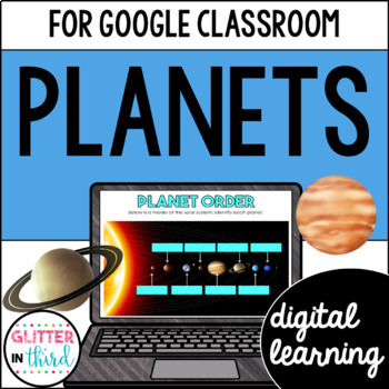 Preview of Solar system and planets activities for Google Classroom