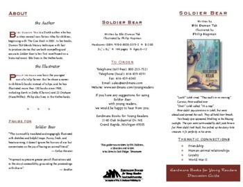 Preview of Soldier Bear (Bibi Dumon Tak/Philip Hopman) Batchelder Novel Discussion Guide