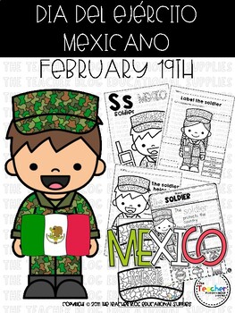 Soldier Day Mexico February 19th by The Teacher Blog Educational Supplies