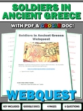 Soldiers in Ancient Greece - Webquest with Key (Google Doc