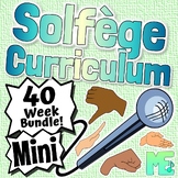 Solfège Curriculum | Mini | 40 Week Choir Curriculum for Chorus