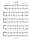 Solfege Choral Warmup: C-G Chromatic Key