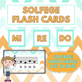Solfege Flash Cards: Mi Re Do