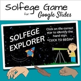 Solfege Game: SOLFEGE EXPLORER - A game to practice solfeg