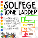 Solfege Hand Sign Tone Ladder