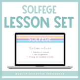 Solfege Lessons for Google Slides™ | Distance Learning