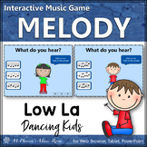 Solfege Low La Interactive Melody Game {Dancing Kids}