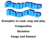 Solfege Madness Bundle - Solfege Songs, games, activities,