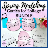 Solfege Matching Egg Game for Spring + Easter Elementary M