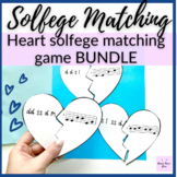 Solfege Matching Heart Game for Valentine's Day Music Lessons