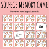 Solfege Memory Card Game | Do-re-mi hand signs