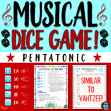 Musical Dice Game! (Pentatonic Scale) *Grades 3-9*