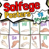 Solfege Posters | 15 Styles & Chromatic Solfege Included
