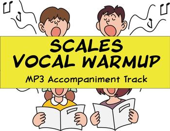 Preview of Solfege Scales Warmup with Piano Background EASY LEVEL 4 - Arpeggios & Intervals
