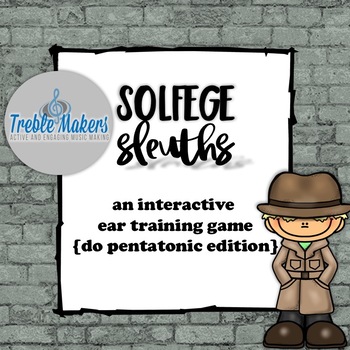 Preview of Solfege Sleuths {do pentatonic edition}
