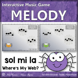 Solfege | Sol Mi La Interactive Melody Game {Where's My Web}