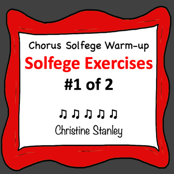 Preview of Solfege Exercises 1 of 2