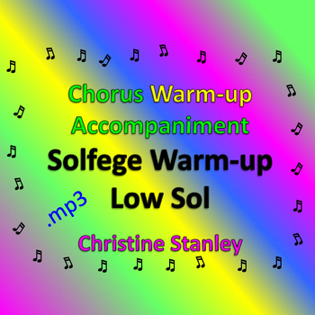 Preview of Chorus Solfege Warm-up Low Sol ♪ .mp3 Sing-a-long Accompaniment