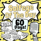 Solfege of The Day | 60 Solfege Exercises For Weekly Choir Growth