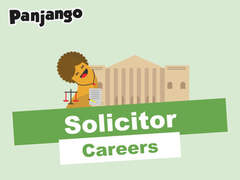 Preview of Solicitor - Career Exploration PowerPoint and Worksheet
