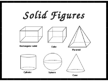 Solid Figures (Flat Faces, Vertices, Edges) by Marla Ann Weinstein