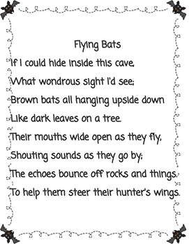 Read Aloud - Bats by iTeach 2nd | Teachers Pay Teachers