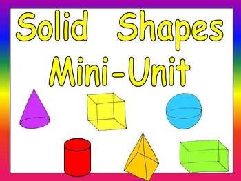 Solid Shapes Geometry Unit {Common Core} by Mrs. Ricca's Kindergarten