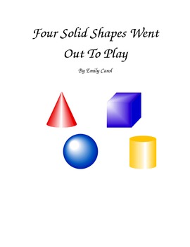 Preview of Solid Shapes Song Book for CCGPS