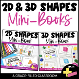 2D and 3D Shapes Mini Books