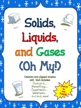 Preview of Solids, Liquids, and Gases Oh My!