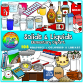 Solids and Liquids Clipart