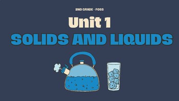 Preview of Solids and Liquids Presentation 2nd Grade