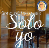 Solo yo Spanish Song Activities Packet - Song of the week