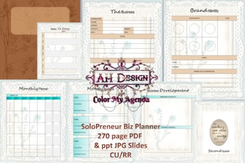 Preview of SoloPreneur Business Planner