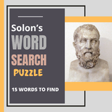 Solon's Word Search Puzzle - Classical Greek Philosophers 