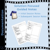 Solution Focused Brief Therapy Guided Notes