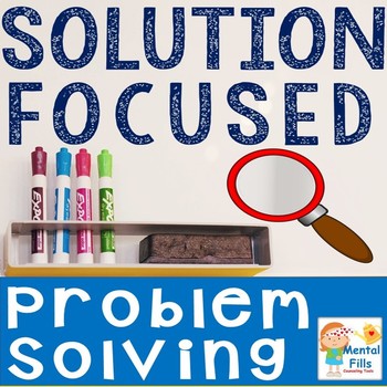 Preview of Solution Focused Problem Solving Lesson with Worksheet