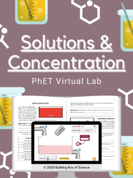Preview of Solutions & Concentration Virtual Lab