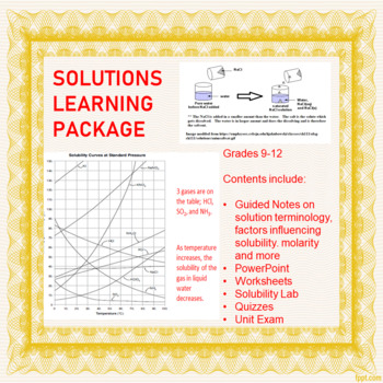 Preview of Solutions Learning Package (Distance Learning)