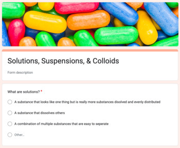 Preview of Solutions, Suspensions, and Colloids