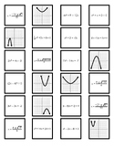 Solutions of Quadratic Equations Card Sort