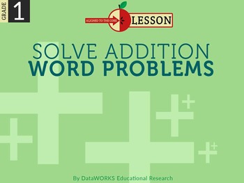 Preview of Solve Addition Word Problems