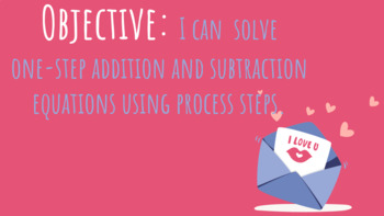 Preview of Solve Addition and Subtraction Equations Notes